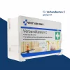 First Aid Only Sieninis Laikiklis Pirmosios Pagalbos Rinkiniui C, Išgręžtomis Skylėmis, Baltas/Pilka