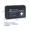 First Aid Only Motociklo pirmosios pagalbos rinkinys DIN 13167 mėlynas su įspėjamąja liemene