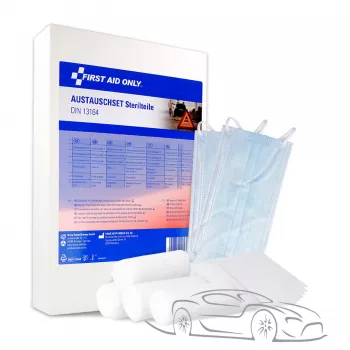 First Aid Only DIN 13164 First Aid Refill Kit 1 Set
