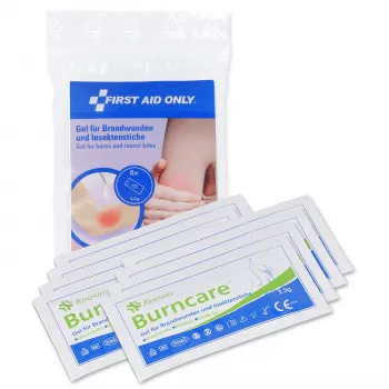 First Aid Only Burn Gel P-91401 00 Transparent 8 Sachetai