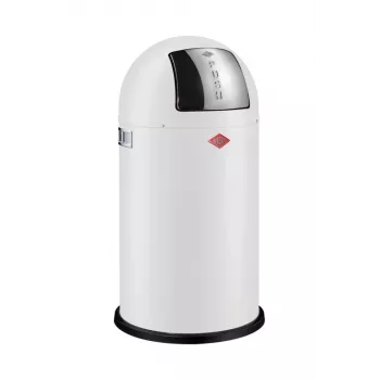 WESCO Pushboy 50L šiukšlių dėžė Matinė balta