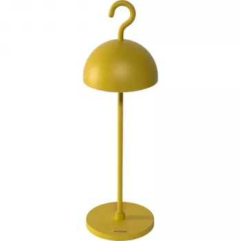 Sompex HOOK Yellow Table Lamp - belaidė LED lempa su liečiamu reguliavimu, IP44