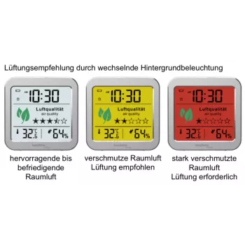 TECHNO LINE WL1020 Orų stotelė ir oro kokybės monitorius CO2 temperatūra drėgmė
