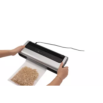 AddLiving Vacuum Sealer V100 (3200) Black/Silver su šlapio ir sauso sandarinimo funkcija