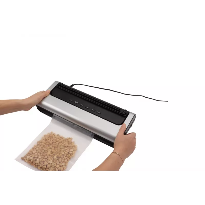 AddLiving Vacuum Sealer V100 (3200) Black/Silver su šlapio ir sauso sandarinimo funkcija
