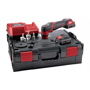 FLEX PXE 80 12-EC/2.5 SET belaidis poliruoklis 12V sukamasis ir atsitiktinis orbitinis