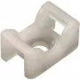 HellermannTyton KR6G5 Laido Rišimo Laikiklis - Baltas - 100 Vnt.