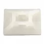 HellermannTyton MB4CA Baltas kabelio laikiklis 100 vnt. (MB4CA-PA66-NA-C1)
