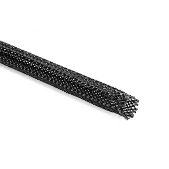 HellermannTyton Helagaine HEGPX40 Pintas Movinys, 40 mm Nominalinis Skersmuo, Poliesteris (PET), Juoda, 50 m