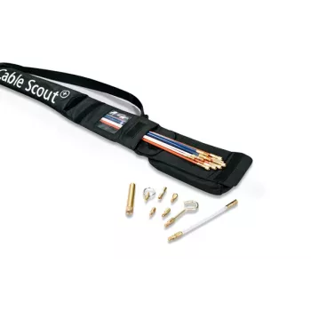 HellermannTyton Cable Scout Luxus Set 2x4/6x5/2x6x1000mm CS-SD - 1 Vnt.