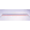 HellermannTyton Cable Scout ilginimo strypas CS-P4 baltas 4mm x 1m - 1 vnt.