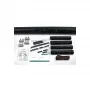 HellermannTyton Šilumos Susitraukimo Tiesios Jungties Rinkinys su Sraigtinėmis Jungtimis 380-04015 4 Gyslų 1.5-6 mm² Juodas