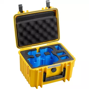 B&W drone.case PP.66 Geltona, skirta DJI Mini 5