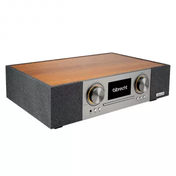 Albrecht DR 1000 All-in-One Soundsystem su internetiniu radiju, DAB+, FM, CD, Bluetooth, Wi-Fi