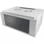 ALLNET ALL-SMC6427GREY 19 colių 2U stovo korpusas medijos keitikliams, 16 lizdų, pilkas