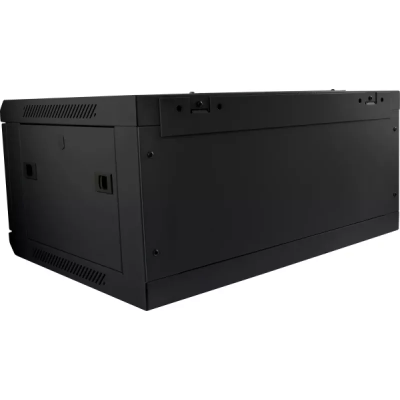 ALLNET ALL-SMC6622SCHWARZ 19 colių 2U stelažinis korpusas medijos keitikliams, 16 lizdų, juodas