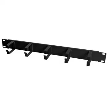 ALLNET ALL-S0002032 Shelf Accessories – 19 colių 1U stovo montavimo rinkinys ALL-S0002030 jungikliui, juoda