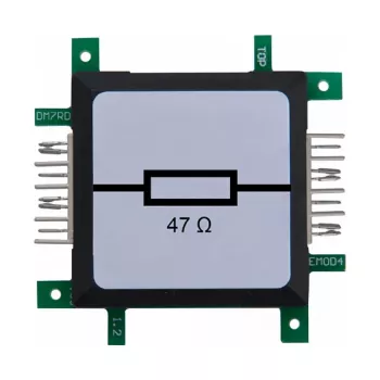 ALLNET ALL-BRICK-0504 5 Ohm 400W galios rezistorius, aliuminio korpusas, montavimui ant šasi, varžtiniai gnybtai, IP54