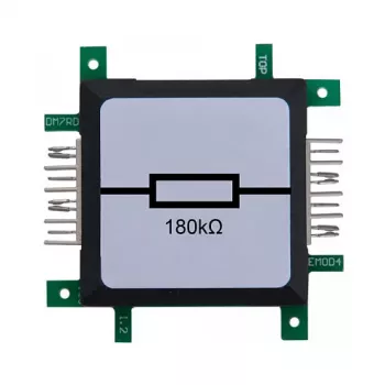 ALLNET 133651 Rezistorius 180 Ohm 0.25W Anglies Plėvelės Ašinis