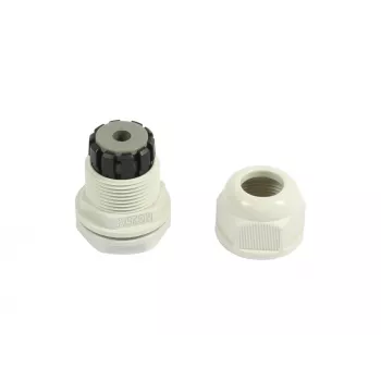 ALLNET kabelio įvadas montavimui M25x1.5, pilkas, IP68, -5 bar