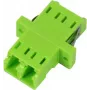 SYNERGY21 LC-LC Duplex Multimode OM5 Šviesolaidinis Adapteris Sujungėlis Moteriškas-Moteriškas Keramine Įvore Žalias