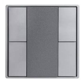 SYNERGY21 LED valdiklis EOS 08 KNX mygtukas stiklas B 4-jungtys baltas