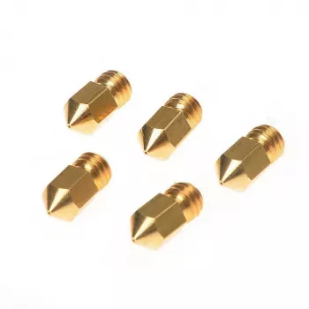ALLNET 4duino 3D Nozzle Kit M6 Brass Nozzles 7-Pack (0.2-1.0mm) for 1,75mm Filament E3D V5/V6
