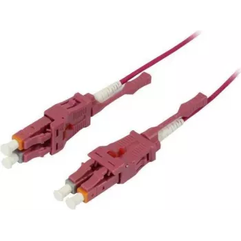 SYNERGY21 Skaidulinis šuoliukas 15m LC-LC Duplex OM4 Uniboot Sukamas Stumk/Trauk 2mm - Daugiamodis (S215558)