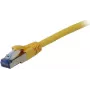 SYNERGY21 Patch Cable RJ45 - CAT6A 500MHz - 10m - Geltona - S/FTP (S-STP) - GHMT Certified