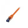 Synergy 21 Patch Cable RJ45 CAT6A 500MHz 10m Orange S-STP S/FTP TPE Superflex AWG26 - tinklo kabelis