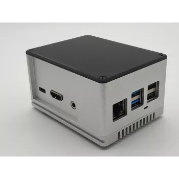 ALLNET Rock Pi Aluminium Case ecoPI PRO HP Sidabrinis (RockPi_GH_PROHP_SV)