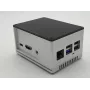 ALLNET Rock Pi Aluminium Case ecoPI PRO HP Sidabrinis (RockPi_GH_PROHP_SV)