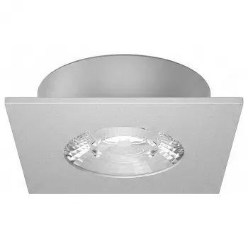 SYNERGY21 Synergy 21 LED įleidžiamas lubinis šviestuvas Helios sidabrinis - kvadratinis - šilta balta