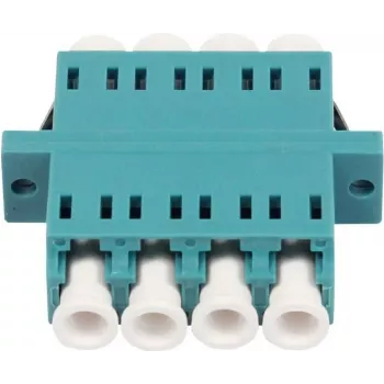 SYNERGY21 Skaidulinės optikos mova LC Moteris - LC Moteris Daugiamodė OM3 50/125µm Keturkampė Vandens Spalvos PVC