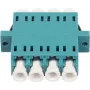 SYNERGY21 Skaidulinės optikos mova LC Moteris - LC Moteris Daugiamodė OM3 50/125µm Keturkampė Vandens Spalvos PVC