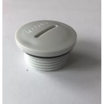 ALLNET ALL-SGO83-M22-Blindplug nevaldomas lauko jungiklis 3 prievadai Gigabit 100W su 2x M22 aklinais kištukais