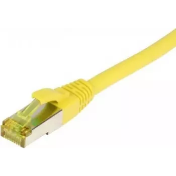 SYNERGY21 Patch Cable RJ45, CAT6A 500MHz, 25m, Geltona, S/FTP, TPE/LSZH (Ultraflex), AWG26, su Cat.7 žaliava