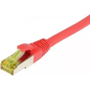 SYNERGY21 Patch Cable RJ45, CAT6A 500MHz, 25m, Red, S/FTP, TPE/LSZH Ultraflex, AWG26, su CAT7 žaliava