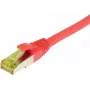 SYNERGY21 Patch Cable RJ45, CAT6A 500MHz, 25m, Red, S/FTP, TPE/LSZH Ultraflex, AWG26, su CAT7 žaliava