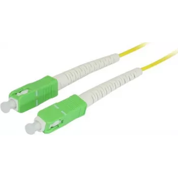 SYNERGY21 Skaidulinės optikos jungiamasis kabelis 7,5m SC/APC-SC/APC OS2 G.657.A2 9/125μm Simplex 2mm