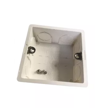 ALLNET Įmontuojama Jungiamoji Dėžutė Kvadratinė 77x77x38 mm (ALL-UP77x77)