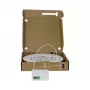 SYNERGY21 FTTH Compact Box Pre-Assembled, 4xLC/APC to Open End, 40m, 9/125µm, G.657.A2, 4-Fiber, OD 2,2mm