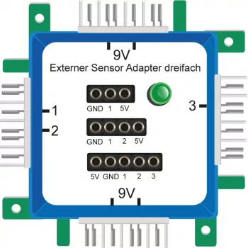 ALLNET BrickRknowledge External Sensor Adapter Triple