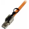 Synergy 21 CAT6A RJ45 lauko tipo TP kištukas, be įrankių, ekranuotas, su stūmimo-traukimo fiksatoriumi