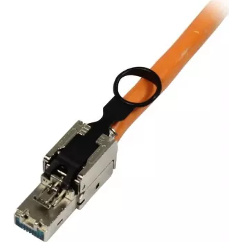 Synergy 21 CAT6A RJ45 lauko tipo TP kištukas, be įrankių, ekranuotas, su stūmimo-traukimo fiksatoriumi