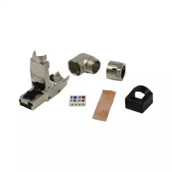 SYNERGY21 RJ45 lauko terminavimo kištukas Cat.6A ekranuotas tiesus/kampinis (S216569)