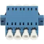 SYNERGY21 S215689 šviesolaidinis adapteris LC-LC Quad Singlemode OS2 mėlynas PVC