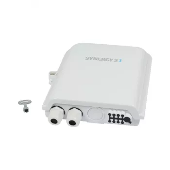 Synergy 21 FTTH sieninė skirstomoji dėžutė IP65 2x įėjimas / 8x išėjimas