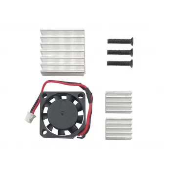 ALLNET Rock Pi 4C+ Heatsink Set (Rock4C+Heat-Set) – pasyvus aušinimo rinkinys Radxa Rock Pi 4C Plus