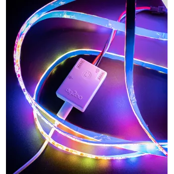 SYNERGY21 Synergy 21 LED QuinLED dig2GO nešiojamas skaitmeninių pikselių LED rinkinys su valdikliu ir maitinimo bloku